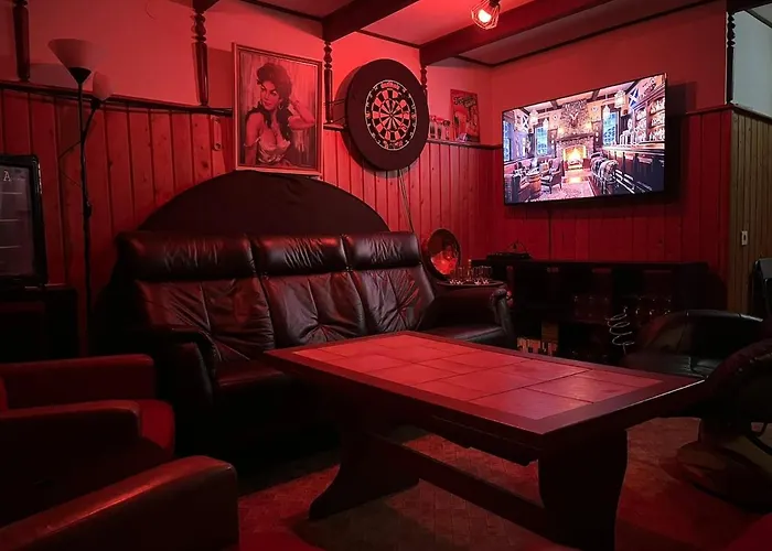 Modernes Haus Mit Whirpool, Sauna, Kamin & Piano Willa